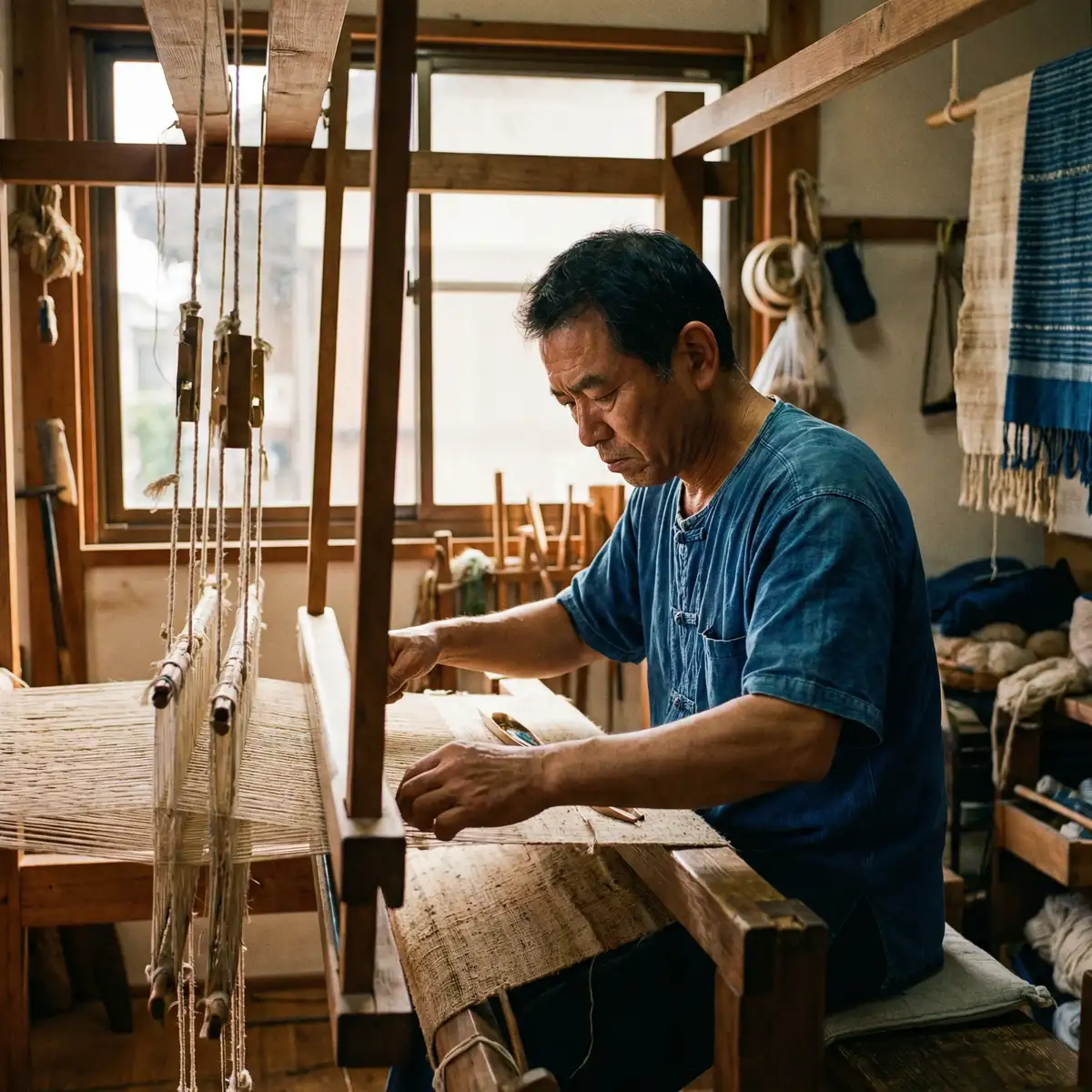 匠人陈守正 - 麻线编织大师 | 麻豆